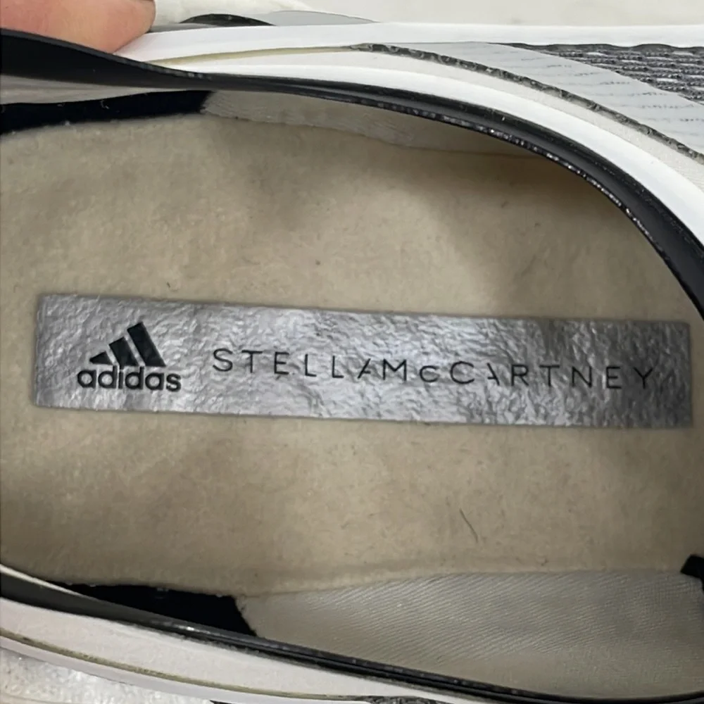 Adidas Stella McCartney Shoes PulseBoost HD Women’s 9.5 White Cream Laces G28329 - Picture 5 of 17